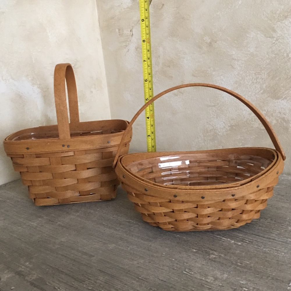 Set of 2 Longaberger Baskets